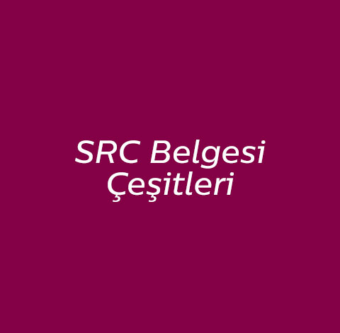 SRC Belgesi Çeşitleri