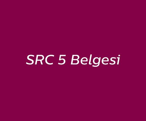 SRC 5 Belgesi